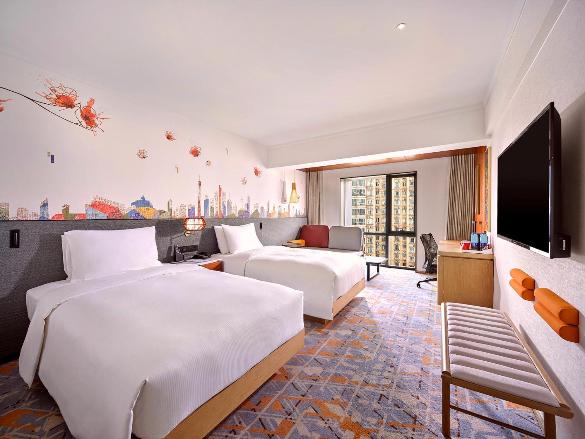 Hilton Garden Inn Guangzhou Tianhe Dış mekan fotoğraf