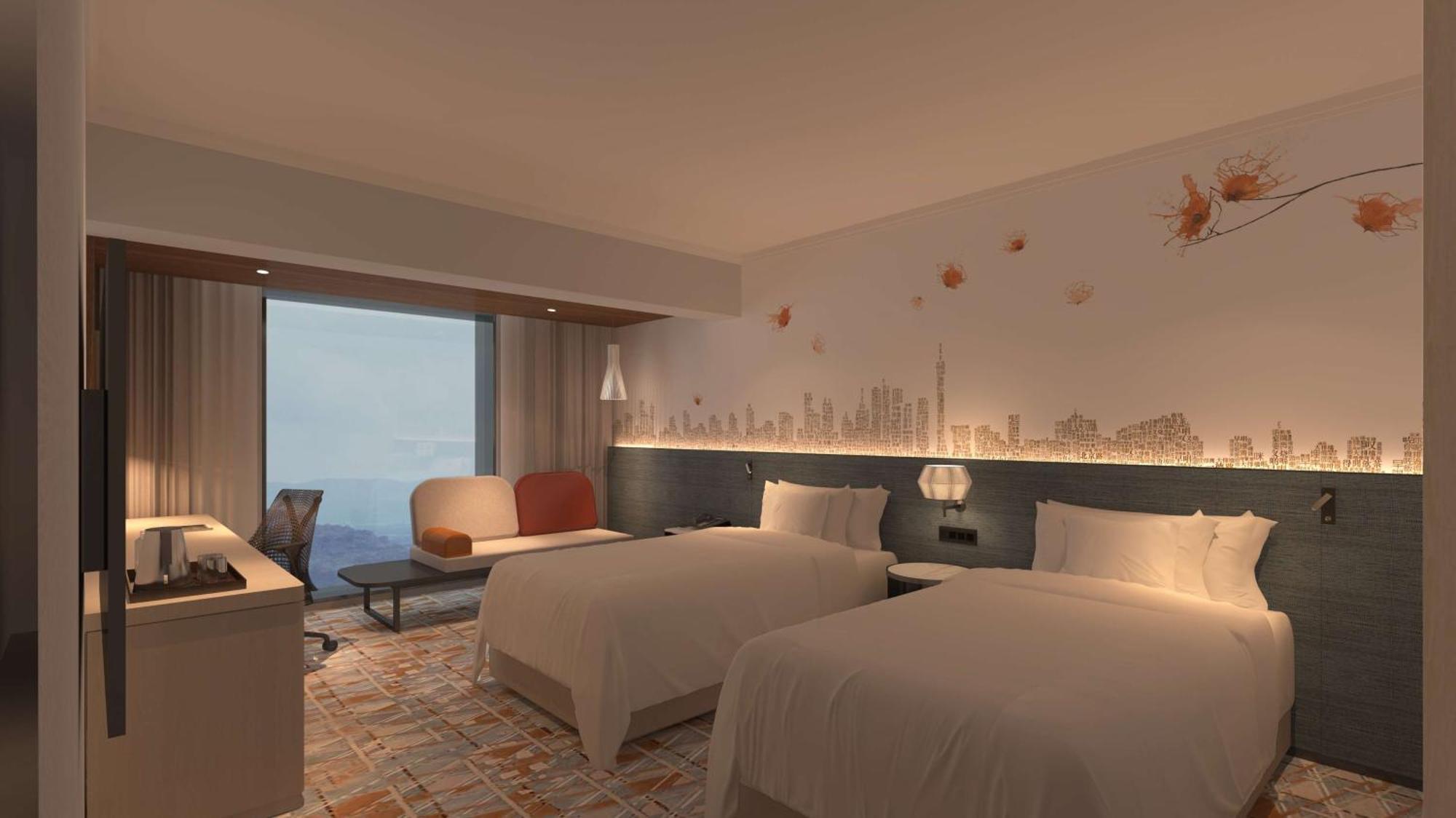Hilton Garden Inn Guangzhou Tianhe Dış mekan fotoğraf