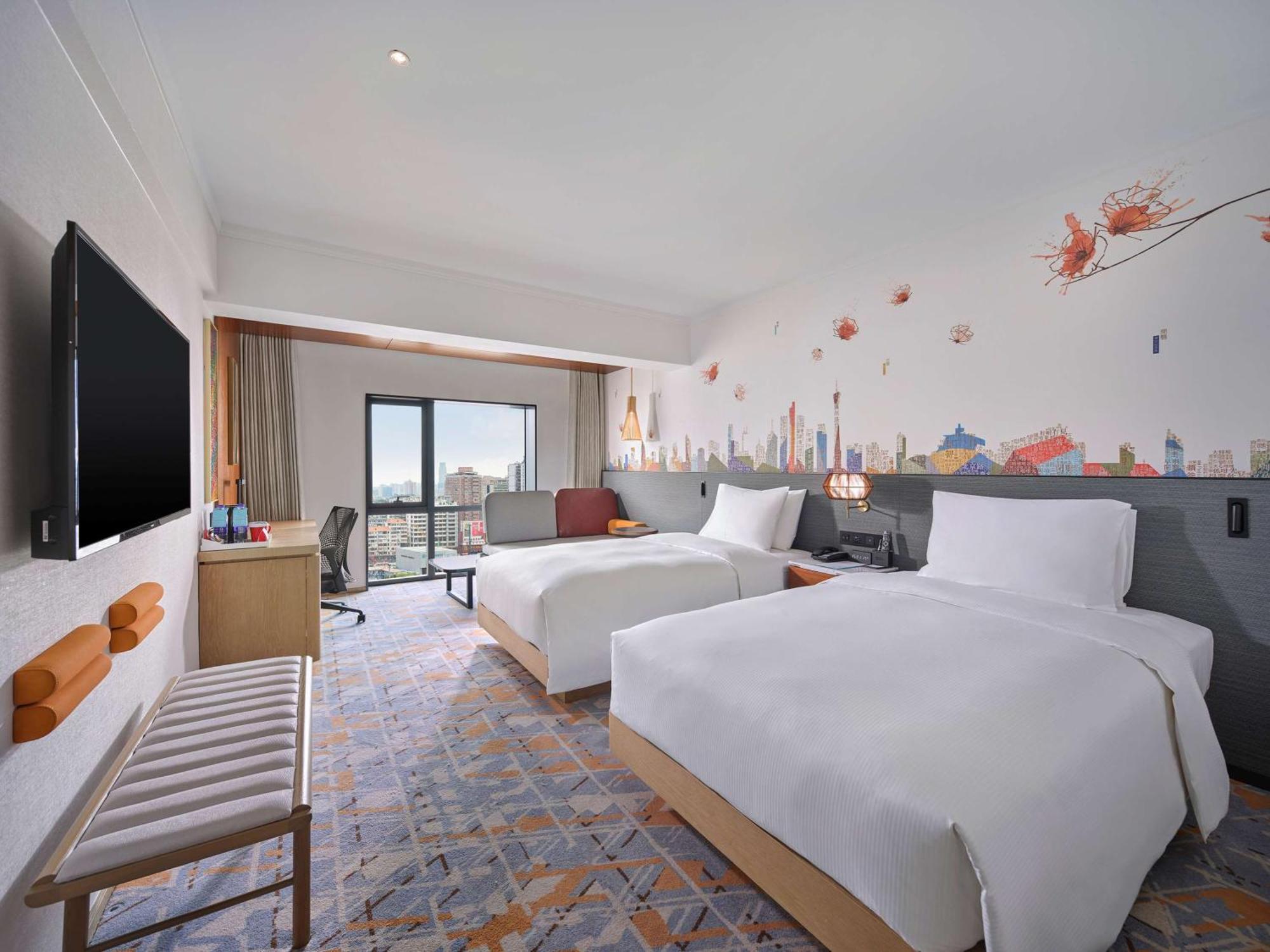 Hilton Garden Inn Guangzhou Tianhe Dış mekan fotoğraf