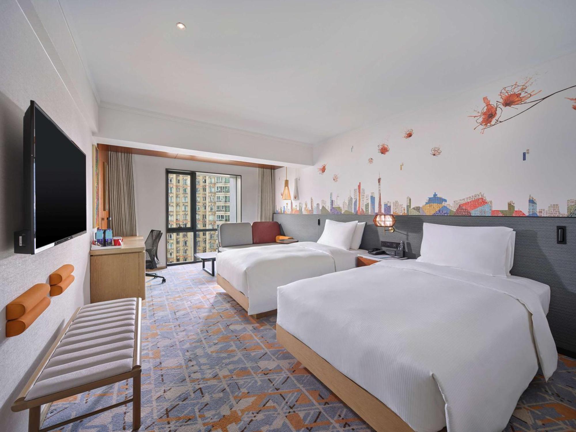 Hilton Garden Inn Guangzhou Tianhe Dış mekan fotoğraf